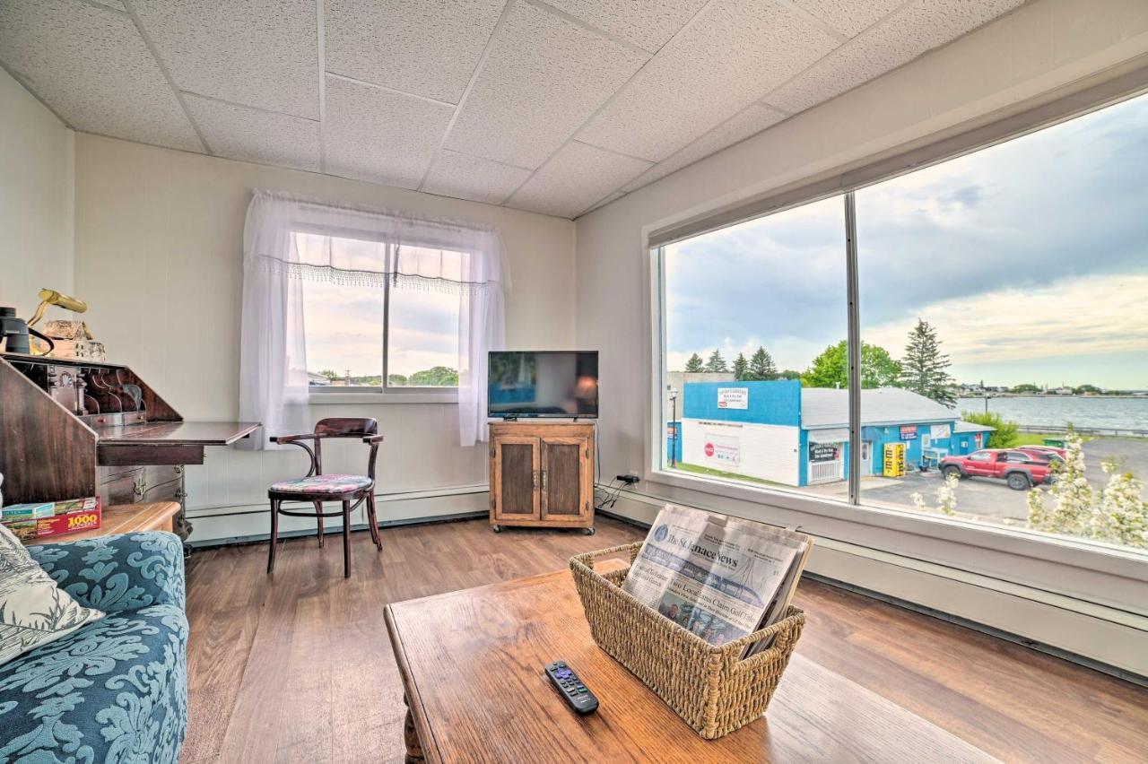 Walkable St Ignace Condo With Lake Huron Views セント・イグナス エクステリア 写真